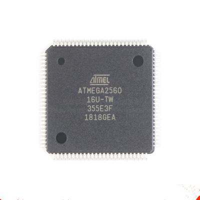 China Electronic Components Supplies AVR Microcontroller IC Chip ATMEGA2560 Chip ATMEGA2560-16AU ATMEGA2560-16AU for sale