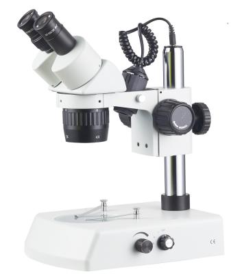 China 20x/40x Stereo Microscope Portable Microscope Suitable for Phone PCB Repair LED Upper Lower Illumination 240mm (Standard) for sale