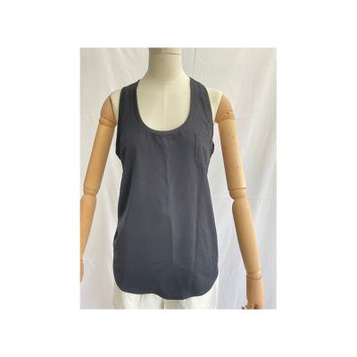 China New Minimalist Breathable Fabric Rib Pocket Tank for sale