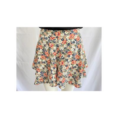 China Breathable 2021 New Design Floral Pattern Print Shorts Women Fashion Casual High Quality Shorts for sale