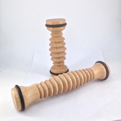 China Wooden Body Massager Roller Massager Machines Natural Solid Beech Wood for sale