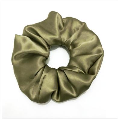 China 100% Silk Fabric Wholesale Ponytail Accessories Hot Selling Ladies Fashion Elastic Hairband for sale