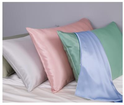 China 22mm pillowcase 22mm pillowcase 100% silk comfortable and soft silk pillowcase gift set accept customization for sale