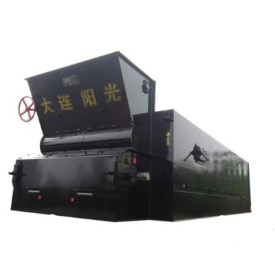 China Building Material Shops Highly Combustion Fired Boiler 10ton Coal Fired Flake Chain Grate Mechanical Hot Water Boiler Grate Furnace for sale