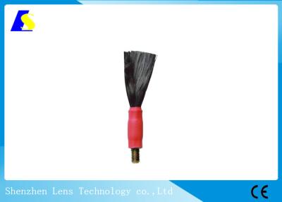 China Weld Parts Carbon Fiber Cleaning Brush , Industrial Brushes Thermoplastic Casing Tig for sale