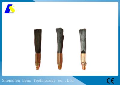 China M6/M8 Welding Carbon Fiber Cleaning Brush Brass / Copper Head Long Lifespan for sale