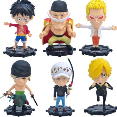 China Cartoon Toy Hot Sale Product Luffy Zoro One Piece Custom Collection Japanese PVC Action Numbers for sale