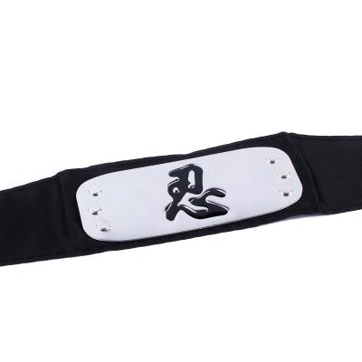 China Hot Selling Synthetic Props Forehead Halloween Cosplay Ninja Headband Japanese Anime Cosplay for sale