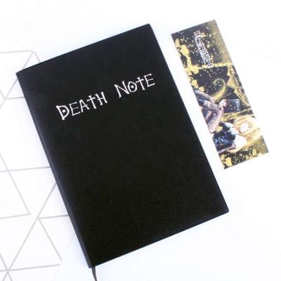 China Good Quality PU Shell Paper Death Anime Notebook From Cheap Hot Sale 21*15cm PU for sale