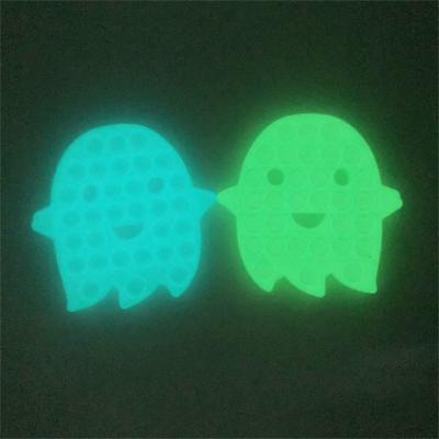 China Relieve Stress Push Bubbles Stir Sensory Toy Pumpkin Bat Ghost Its Person Toys Relaxing Silicone Bubble Toy for sale