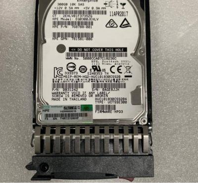 China Hdd J9F44A 787644-001 300G 10K 2.5 12G SAS MSA SERVER HDD HARD DISK DRIVE for sale