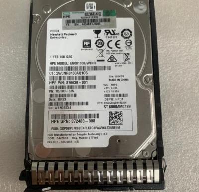 China Hdd 872481-B21 872738-001 1.8T 10K SAS 12G 2.5 SERVER HDD HARD DISK DRIVE for sale