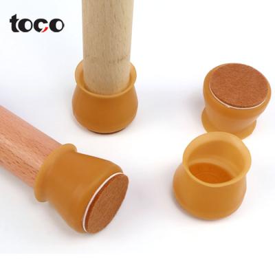 China TOCO Modern Creative Silicone Rubber Floor Protector Covers Accessory Cover For Chair Legs for sale