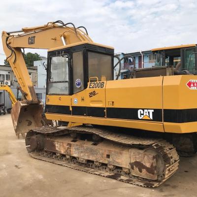 China Mining CAT E200B, Caterpillar Hydraulic Excavator 0.7CBM 20 Ton Used Excavator 2011 Year Sale In Good Condition From China for sale