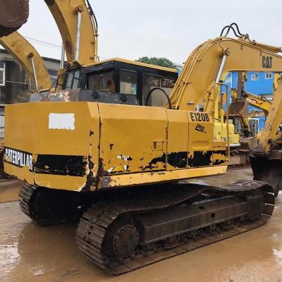 China Mining Excavator Used Medium-Sized Excavator 12 Ton CAT E120B, Mini Crawler Excavator used with original pump and motor for sale