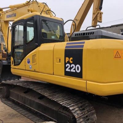 China Various Applications 22T/22 Ton Used Komatsu Excavator PC220 PC220-6, 100% original construction and excavation Japan used construction excavation machinery for sale