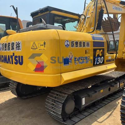 China Komatsu PC130-7 13T Hydraulic Crawler Type Excavator Various Excavator Hourly Used Construction And Excavation Applications Low for sale