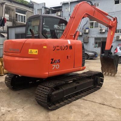 China Various Applications Hitachi Hydraulic Construction and Excavation Used ZX70 Small Excavator with Ripper 7 Ton Used Excavator Factory Price from China for sale