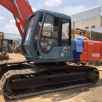 China Various construction and excavation applications 20T used Hitachi excavator EX200-3 original from Japan with cheap price in stock from China for sale