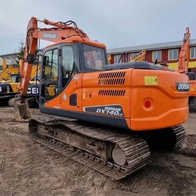 China Various Construction And Excavation Applications Doosan DX140 Excavator , Shanghai 14 Ton Used Excavator Best FOB Price for sale