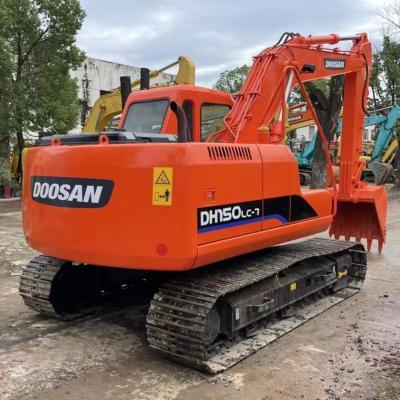 China Various construction and excavation applications used Doosan DH150, DH150LC-7, 15 Ton Medium Excavator, Korea Original Excavator for sale from Shanghai, China for sale