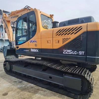 China Various construction and excavation applications 23T used excavator Hyundai R225LC-9T, original Japan used excavator for sale from China for sale