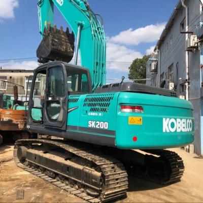 China Various Construction and Excavation Applications Original Made in Japan Used Excavator Kobelco SK200, SK200-8, 20 Ton Used Crawler Digger For Sale for sale