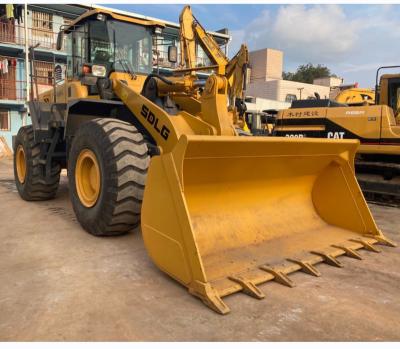 China Used Factory Wheel Loader 5 Ton Payloader SDLG LG956L Construction Machinery for sale