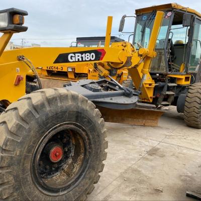 China Railway Used Motor Grader XCMG GR180, 180HP/140KW XCMG Motor Motor Grader Made in China with Second Hand Price for sale