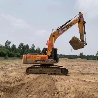 China Construction Good Condition SANY Crawler Excavator Sany SY215C Hydraulic Digging Second Hand Earthmoving Machine for sale