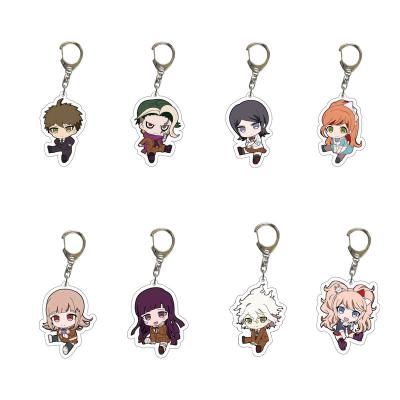 China Danganronpa Japanese Easy Trigger Havoc Figure Gift 36 Designs Anime Acrylic Key Chain for sale