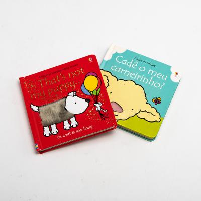 China Kids Education Professional Custom Printing Mini Board English Book for sale