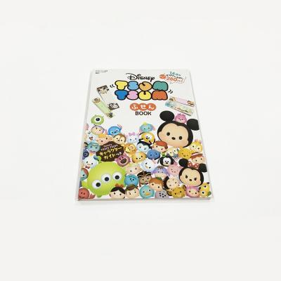 China Education For Kids Sticker Book Creativity Removable Adhesive Colorful Offset Printing Cartoon Custom Size Soft Cover for sale