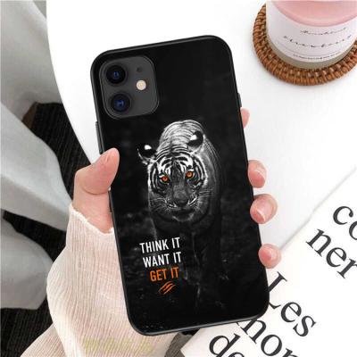 China Shockproof wholesale fashion beast personality tiger lion fierce wolf men phone case case for iphone 13 pro 13 pro 12 11 pro 7 8 max plus X for sale