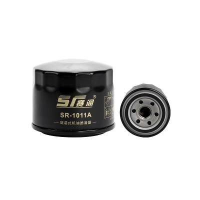 China Sairun SR-1011 car oil filter engine system car parts auto engine for MITSUBISHI MD356000 oil filter for sale