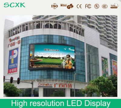 China High resolution outdoor led display screen hd p20 x outdoor led video screen for sale