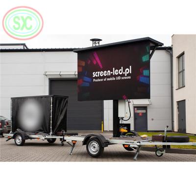 China Adversiting P 6 Full Color Digital Outdoor Mobile LED Display Truck LED Screen Customized Size for sale