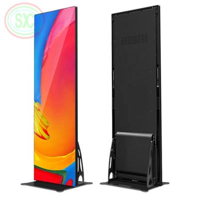 China Indoor 4k Refresh Rate P 2.5 Poster Indoor LED Display With Pulleys For Show for sale