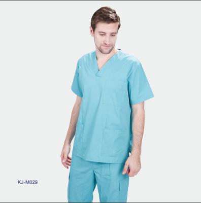 China Product type unisex v-neck medical v-neck uniform scrubs for sale