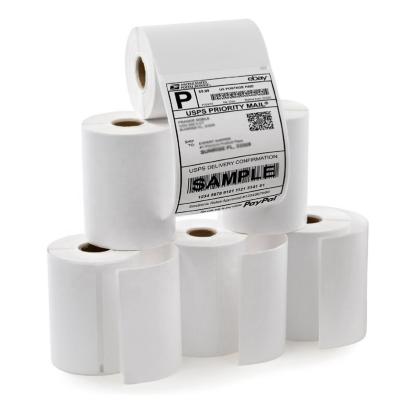 China Customized Packaging by Dymo Heat Sensitive and Labeling Services Compatible Thermal Printer Shipping Label 4 x 6 Rolls for sale