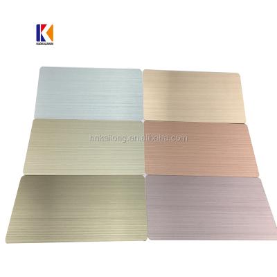 China Building Decoration 1.0mm Brushed Plate 1100 CC Brushed Finish Sheet Plate Aluminum Oxide Aluminum Sheet for sale