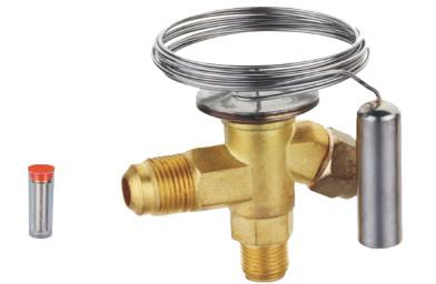 China SHRT2 Series Thermal Expansion Valve (refrigeration expansion valve, brass valve) for sale