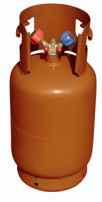 China Refrigerant recovery tank for refrigerant recovery machine (refrigerant tank, 30lb cylinder tank) for sale