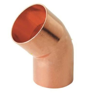 China 45 degree copper elbow FTG x C (copper fitting, copper elbow, HVAC/R fitting, ACR fitting) for sale