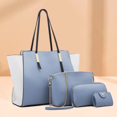 China 2022 new fashion children's fashion single mother bag three-piece set messenger shoulder tote bag wholesale for sale