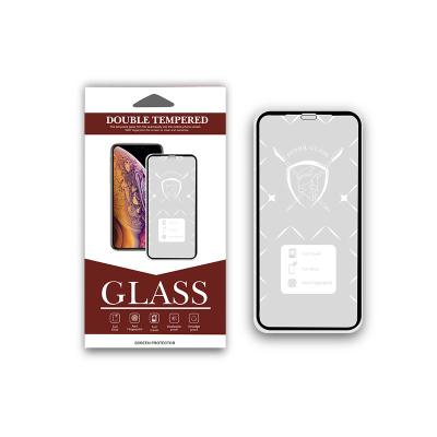 China Anti Fingerprint NITU Professinal Dual Full Cover Tempered Glass Clear Screen Protector For iPhone X xr for sale