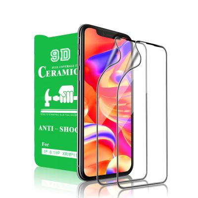 China NITU ultra clear anti scratch mobile phone ceramic screen protector machine for full screen for iphone x xr xsmax for sale