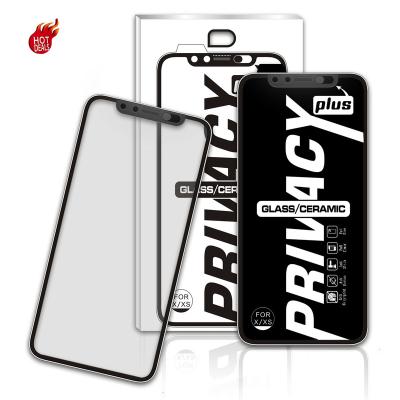 China Anti Iphon Protector, Screen Spy New Arrival 9H Ceramic Privacy Screen Protector For Iphone 12 Factory for sale