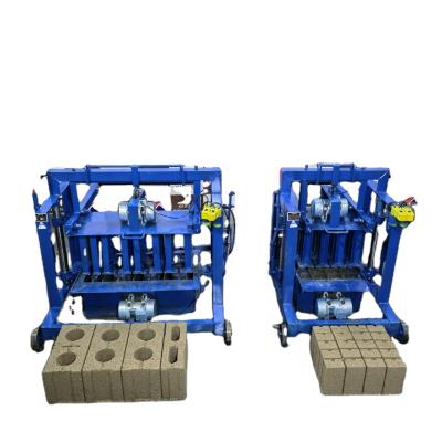 China Kexon 2-45 Hotels Cavity Cement Brick Machine Direct Concrete Block Machine Manual Push Brick Block Maker Hollow Concrete for sale