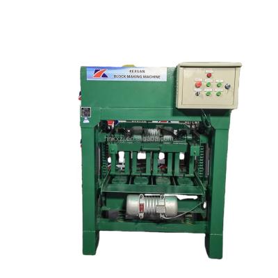 China Semi-automatic factory direct brick cement production line hotels concrete hollow blo block machine concrete hollow block machine prices for sale